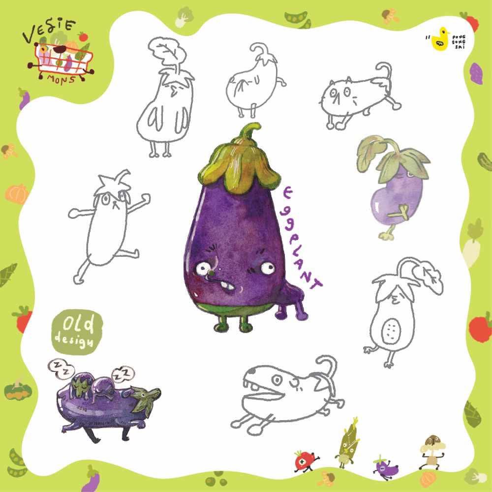 pongsongsai178's tweet image. มะเขีอม่วง (eggplant)
นี่เป็นหนึ่งในคาแรกเตอร์ที่ชอบมากที่สุดในการรีเมคโปรเจคผักเซตนี้ มันคือการวาดเล่นไปเรื่อยเปื่อยแต่กลับออกมาดูกวนตีนถูกใจมันคือหมาที่ใส่กางเกงแค่ข้างหน้าครึ่งเดียวครึ่งหลังไม่ใส่

Design frame by @madua1992 

#eggplant  #vegitables #vegimons #vegiemonster
