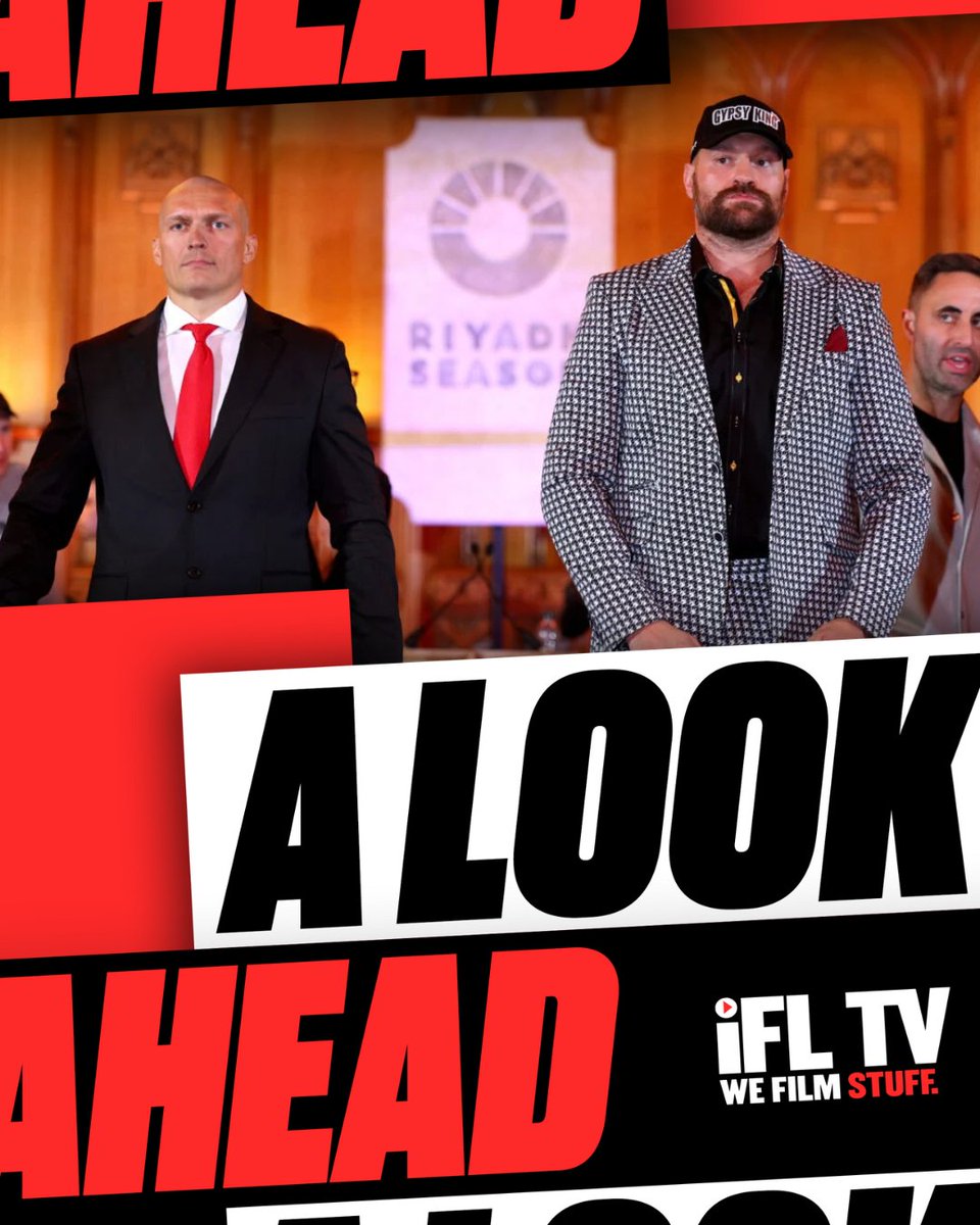 IFLTV's tweet photo. 𝐎𝐋𝐄𝐊𝐒𝐀𝐍𝐃𝐑 𝐔𝐒𝐘𝐊 𝐕𝐒 𝐓𝐘𝐒𝐎𝐍 𝐅𝐔𝐑𝐘 𝟐: 𝐑𝐄𝐏𝐄𝐀𝐓 𝐎𝐑 𝐑𝐄𝐕𝐄𝐍𝐆𝐄?

We're just one sleep away from the biggest heavyweight fight in recent years and our preview for it is now LIVE 📡

Have a read HERE 🔗 https://t.co/tfOi5gweGn

#UsykFury2 | #BoxingPreview | #BoxingFans
