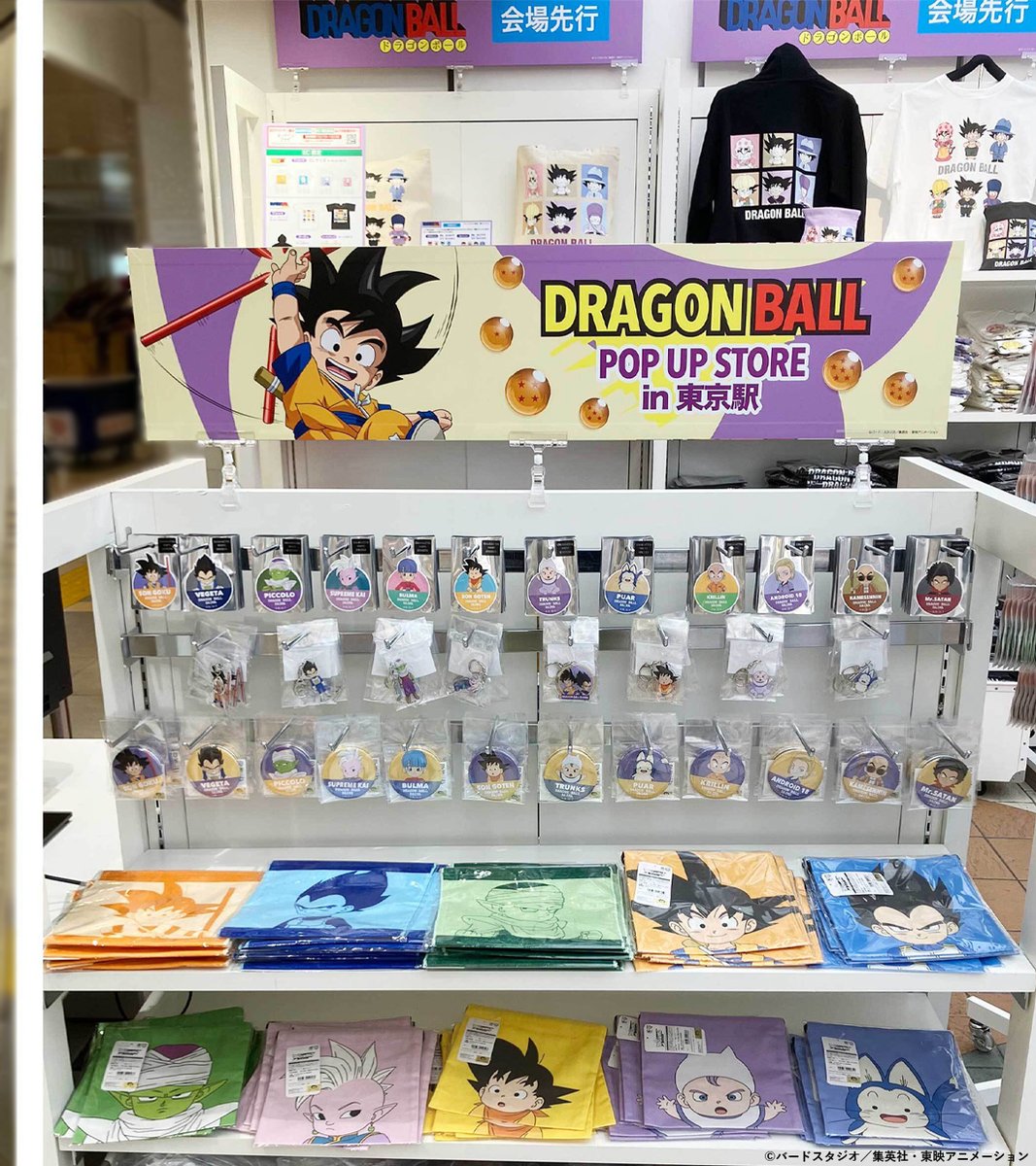 SmallPlanet_eve's tweet image. 📢12/26まで開催中✨
【DRAGON BALL POP UP STORE】
限定・先行販売品や人気商品が大集合‼
ECサイト オンラインプラザでも開催中💫
どちらも要チェック☑
📅~2024/12/26
📍東京駅 一番プラザ
⏰10時~20時半 ※最終日は18時まで
🛒オンラインストア▸
e-shop.tokyoeki-1bangai.co.jp/shop/e/edragon/
#ドラゴンボール