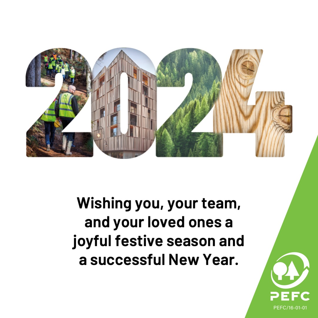 Thank you for your support in 2024. 🌿

Together we’ve made great strides – from celebrating UK forests to growing sustainable timber and packaging. Your commitment makes a real difference.
Here’s to more progress in 2025!

#PEFC #ThankYou #Sustainability