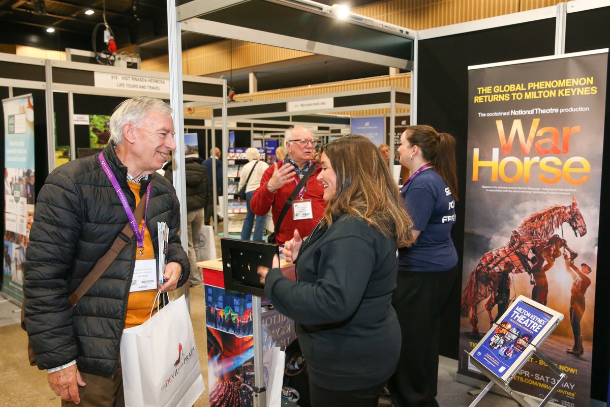 “We’ve been really busy and haven’t stopped today. We’ve had loads of interest, particularly on shows like Warhorse, Only Fools and Horses and Mary Poppins. Obviously, the location couldn’t be better for us.”

Shannon Heal, Milton Keynes Theatre