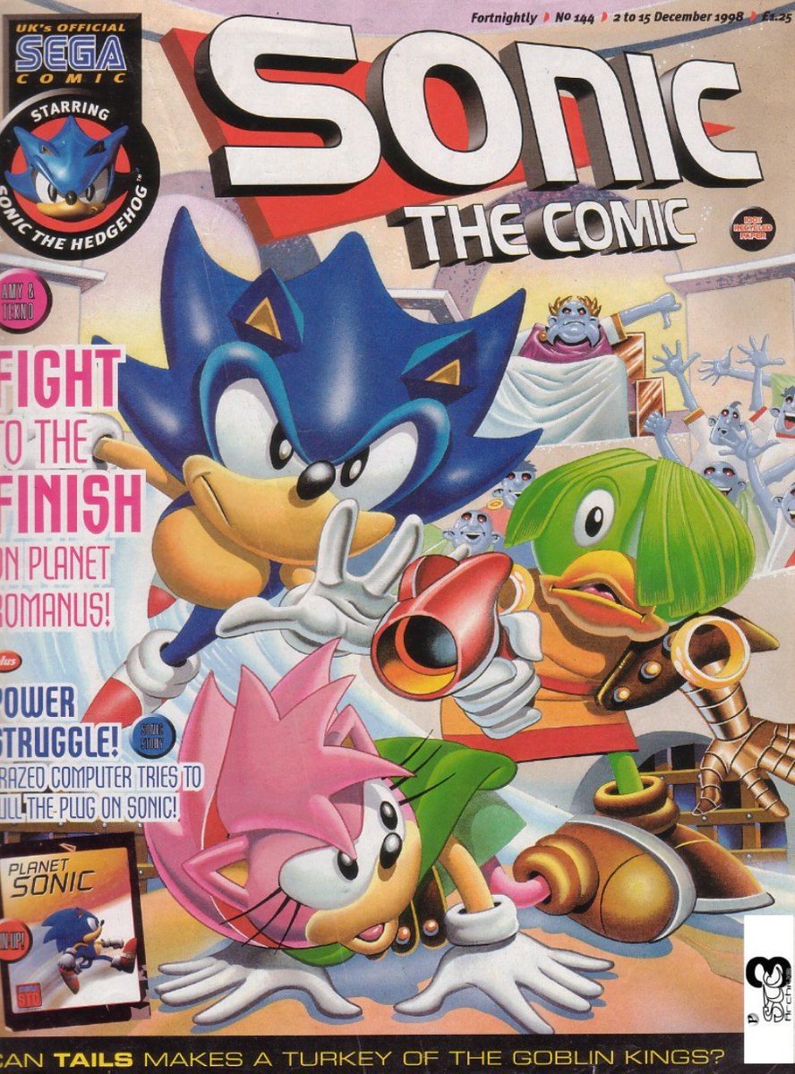 Sonic the Comic the Podcast tweet media