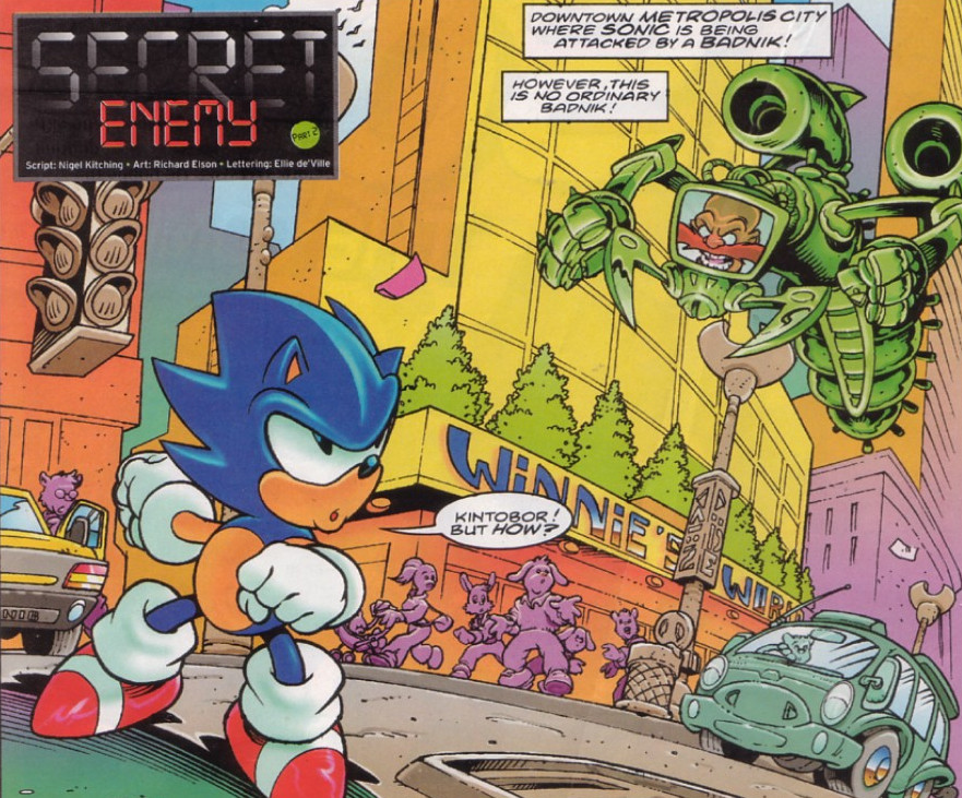 Sonic the Comic the Podcast tweet media