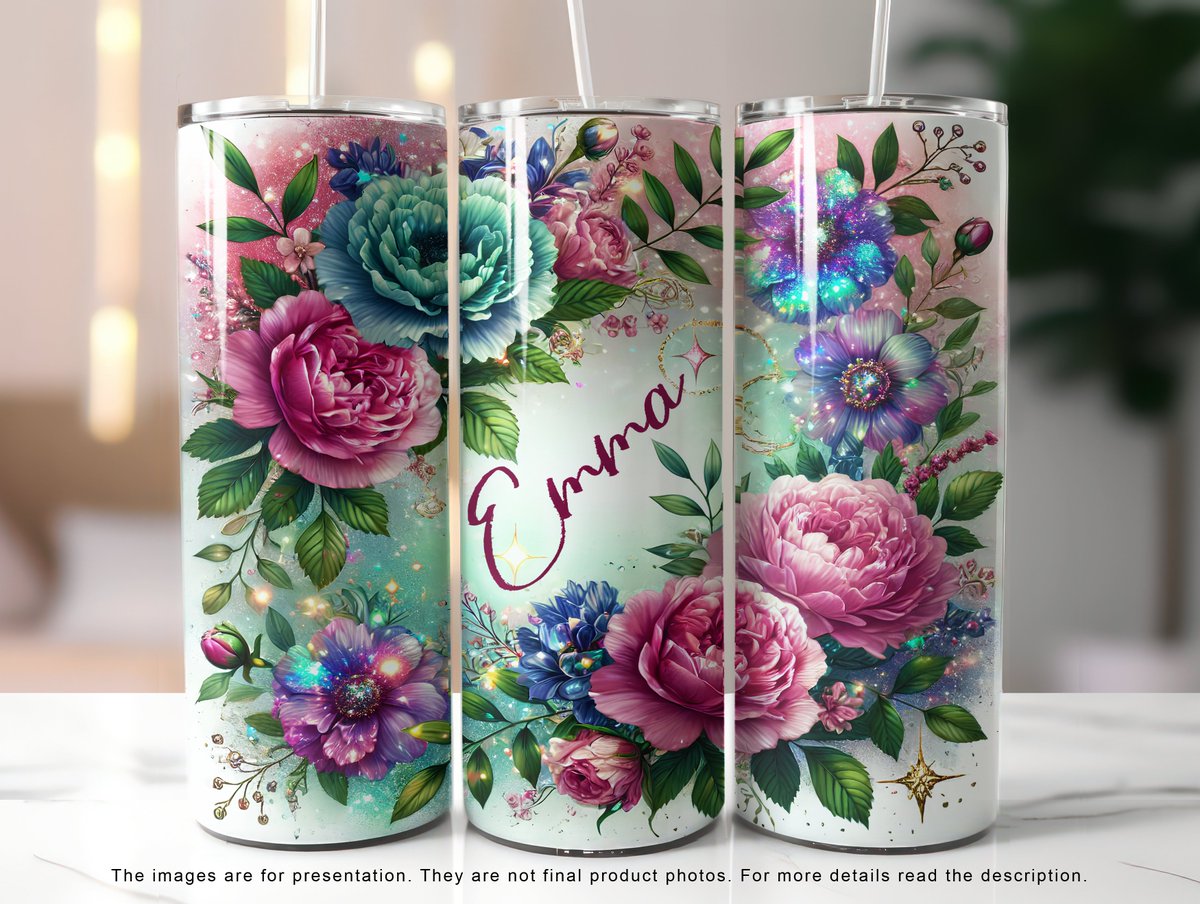 AryDesignTumble's tweet image. Holographic Rose Glitter Blank Name 20oz Skinny Tumbler PNG, Floral Sublimation Design for Tumbler Wrap Digital Download etsy.me/4iJ6jVg #flowers  #blanknametumbler #personalizedname #glitterrosetumbler #20ozskinny  #20oztumbler #skinnytumbler #skinnydesign #tumblerdesign