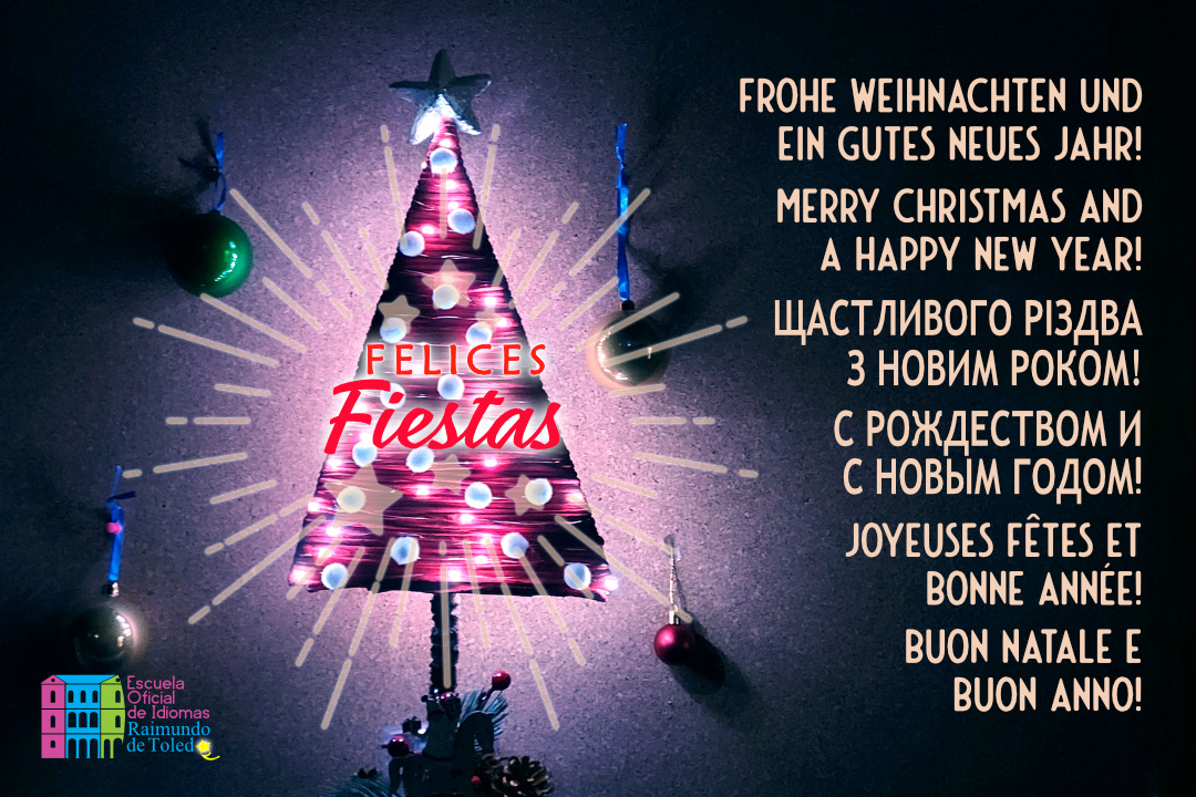 eoitoledo's tweet photo. 🎄✨ ¡Felices Fiestas! ✨🎄 . 🎅🎁 ¡Nos vemos a partir del 8 de enero en la @eoitoledo con más ganas de aprender y compartir juntos! 📚🌟 https://t.co/2k2KZhYOLR