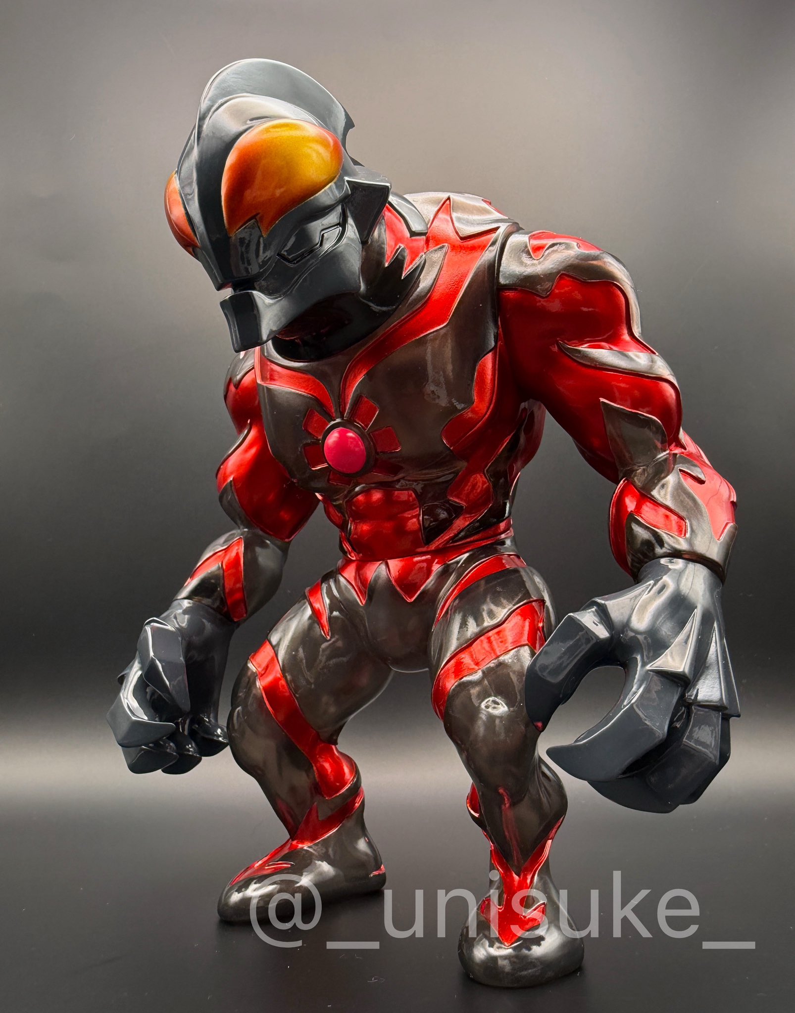ウルトラマンベリアル　クリアーブラック 11月1日(金)18時より抽選開始】【Momoco Studio】ウルトラマン