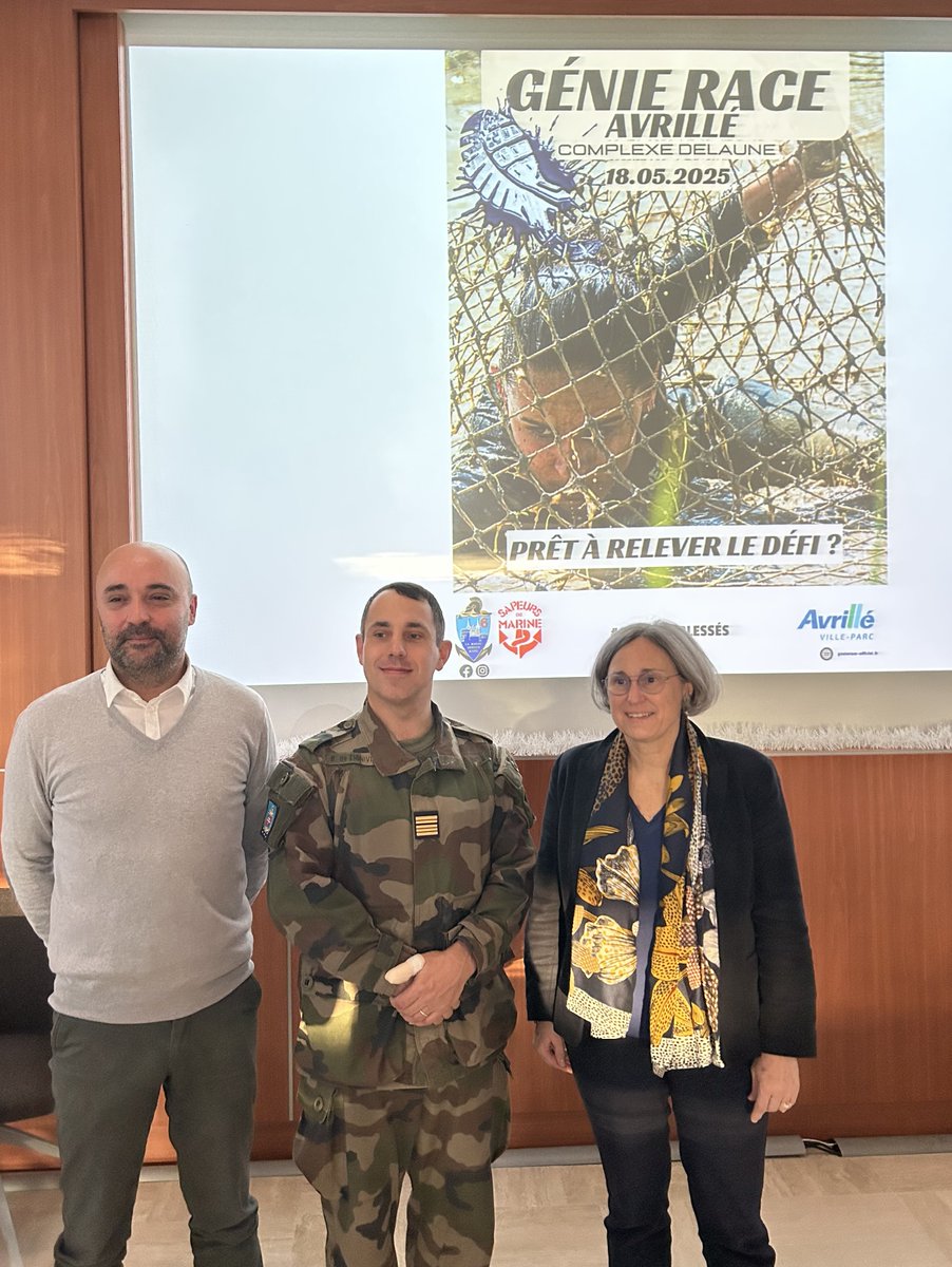 CarolineHS_49's tweet image. Très heureuse d'annoncer avec le colonel de Ligniville le retour à #Avrillé de la Génie Race. Après cinq ans d'absence, nous vous donnons rendez-vous le 18 mai 2025 ! #GénieRace2025 #6eRG #AngersAgglo
