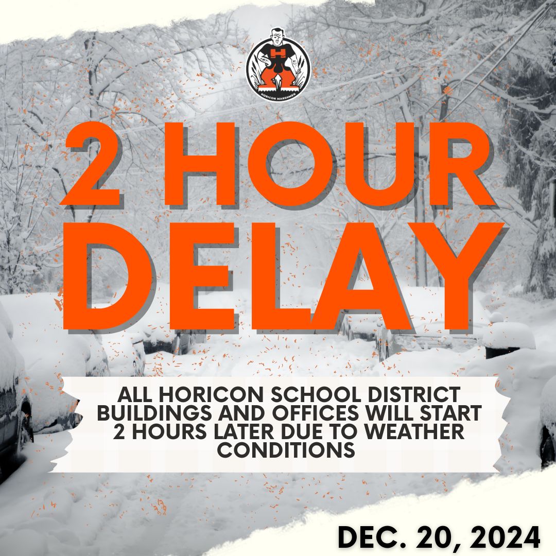 Travel safely!

#HoriconStrong