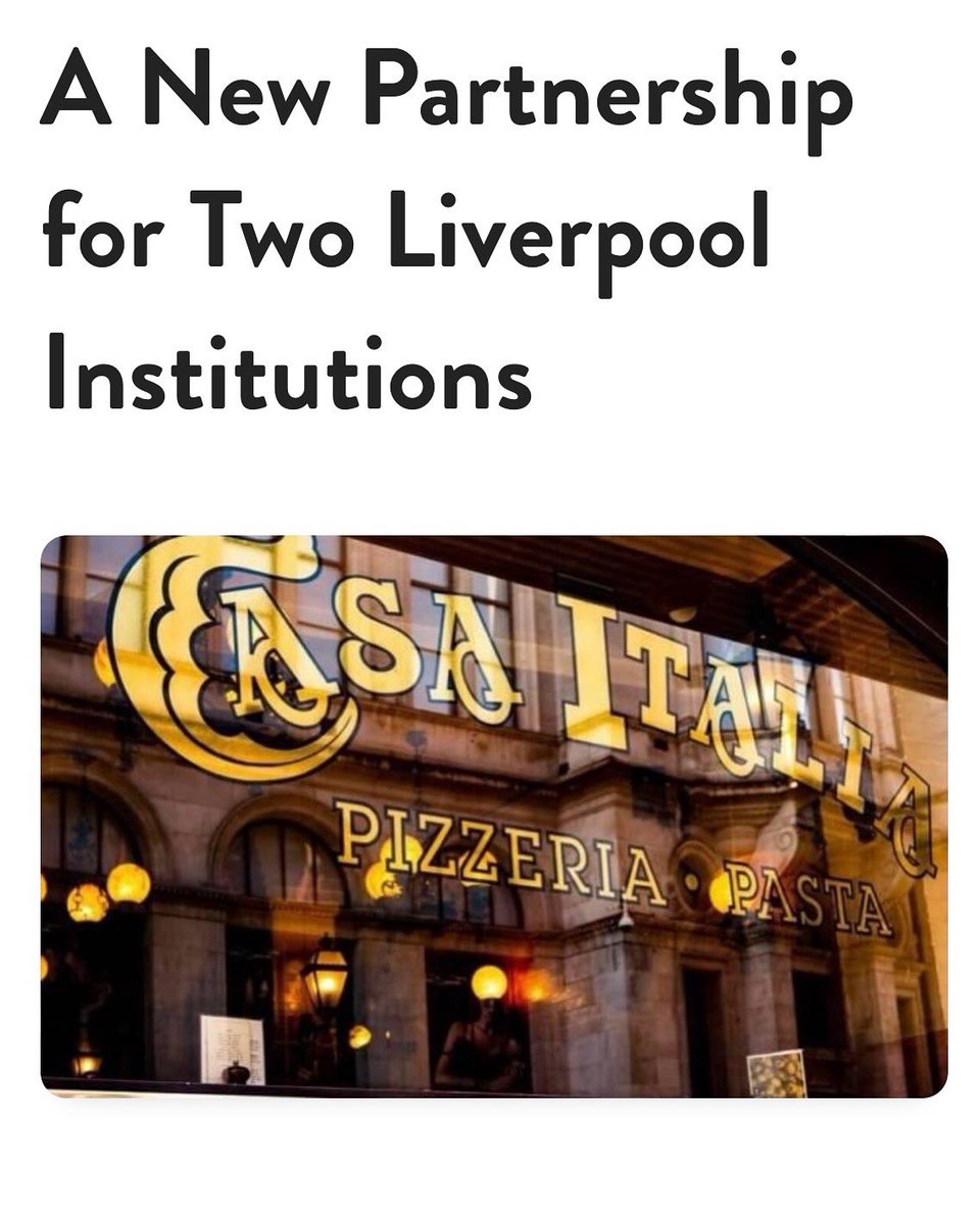 We’re incredibly proud of our partnership with <a href="/AlderHey/">🏥 Alder Hey 💙</a> <a href="/AlderHeyCharity/">Alder Hey Children’s Charity</a> and honoured to support such an amazing children’s hospital ❤️ 

Read the full article here✨ alderheycharity.org/a-new-partners… 

#thecasaitalia