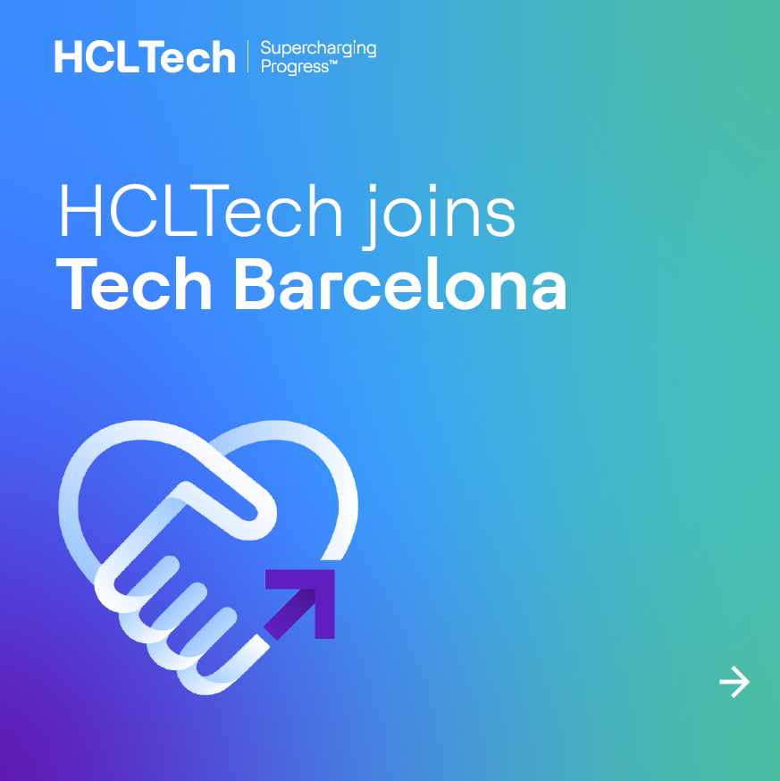 ChanduVadde4's tweet photo. Thrilled to share that HCLTech is now a Corporate Partner of Tech Barcelona! We're committed to boosting Barcelona's presence in the global tech scene and nurturing local startups and talent.
#HCLTechSpain #SuperchargingProgress #TechBarcelona #FindYourSpark #talent https://t.co/WjdINWEers