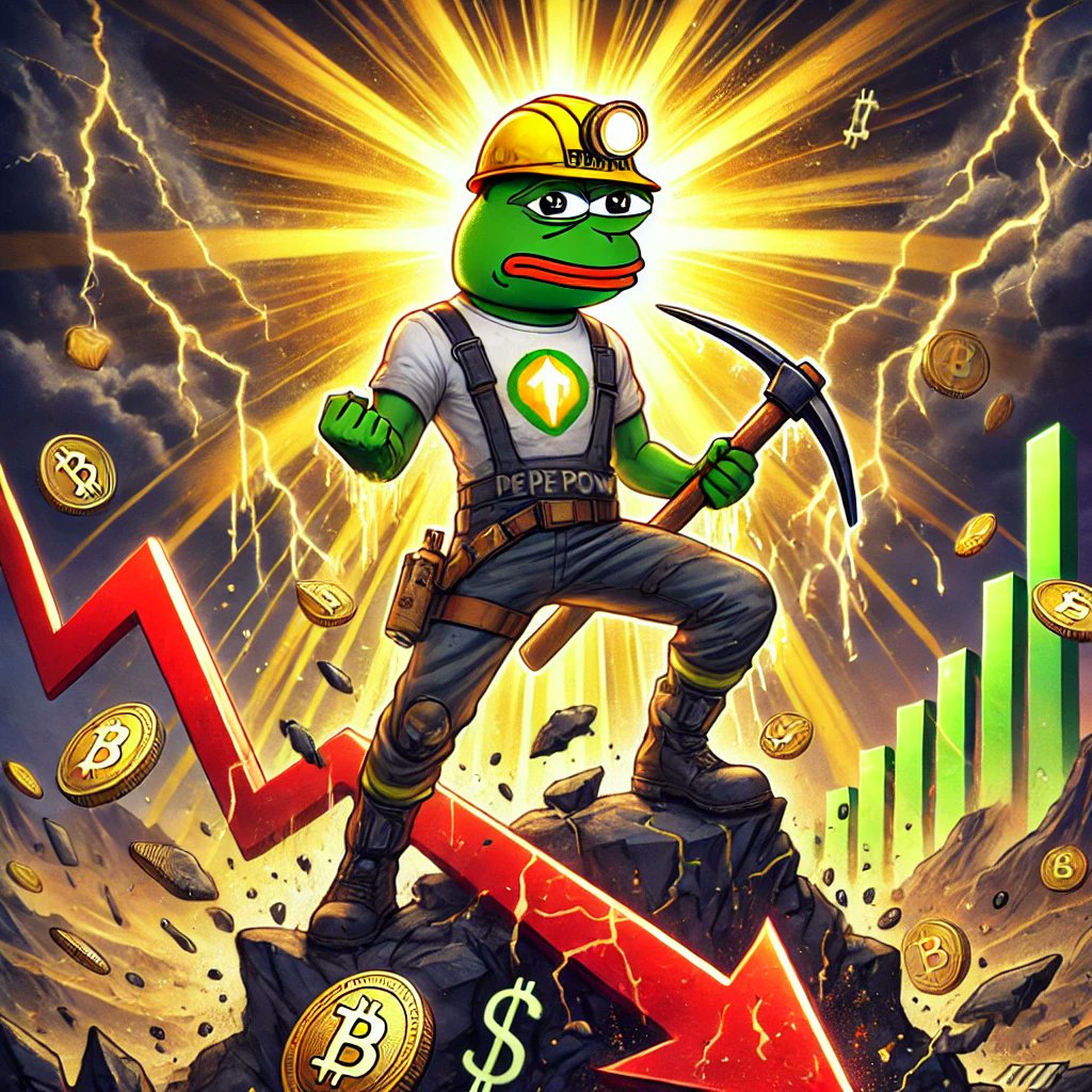 PEPEPOW stands strong! 💪
Despite market sell-off pressures, 
victory is ours! 🚀💰