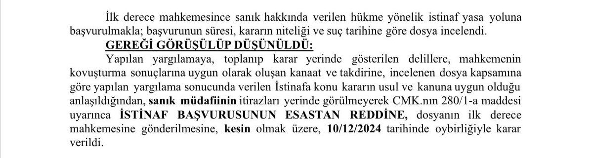 alhan_av's tweet photo. Bir gerekçeli karar örneği🤣🤣🤣
@adalet_bakanlik @ankarabarosu @barolar @istbarosu @istanbulbaroAhm https://t.co/ItU3AJNKGH