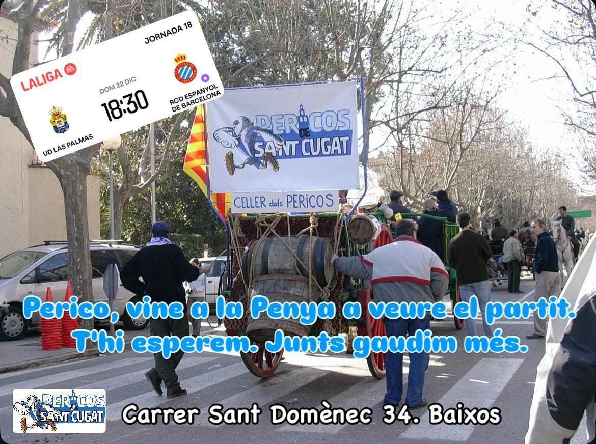 A pesar de todo, yo estoy aquí porque soy perico...... #RCDE