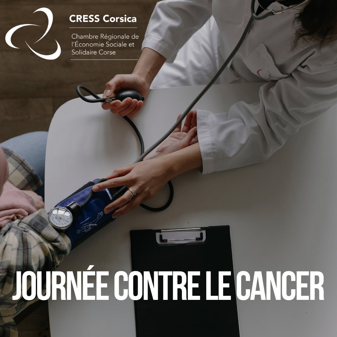 🤝 Unisssons nos forces pour la Journée mondiale contre le cancer.
 Parce que chaque geste compte, parce que chaque vie est précieuse. Soutenons la recherche, la prévention et l'entraide. 💛
 #CRESSCorsica #WorldCancerDay #SolidaritéEnAction