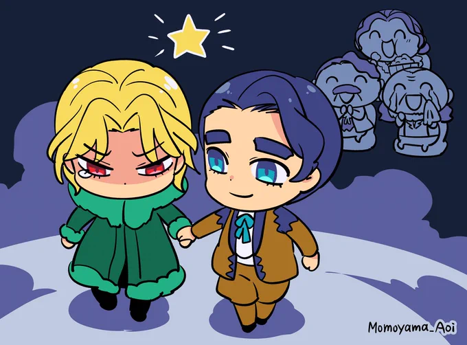 ジョジョミュのBlu-rayが届いて嬉しいのでミュの絵まとめです #ミュージカルジョジョ #jjba 