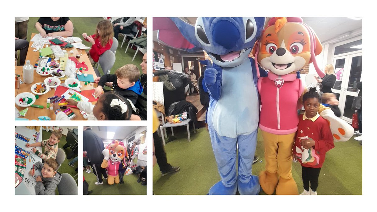 Families in WelHat enjoyed a fantastic Xmas party with special guests! Thanks to all that made it possible. The brilliant Intensive Family Support Team, Hatfield Hyde Cricket Club &amp; all the kind donations <a href="/Wenzelsthebaker/">Wenzel's</a> <a href="/HatfieldAsda/">Community Champion</a>  <a href="/MamaBabyPlay1/">MamaBabyPlay</a>  <a href="/GreggsOfficial/">Greggs</a> <a href="/tescofood/">Tesco Food</a>