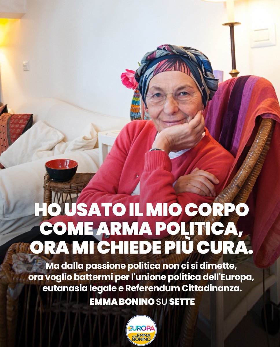 Emma Bonino tweet media