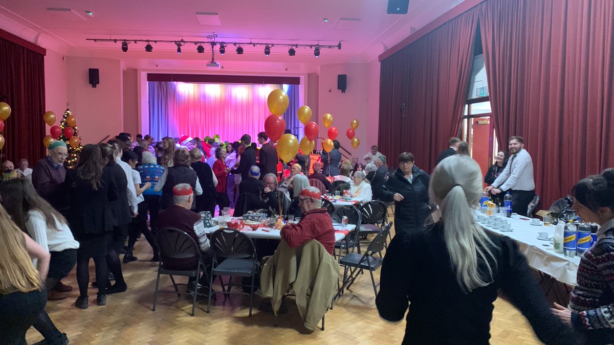 leftwichhigh's tweet photo. Hailed as 'the best one ever', the annual Senior Citizens' Christmas Party was held this week, and a blast was had by all! #community #leftwich #memories https://t.co/hsMGvqXcA8
