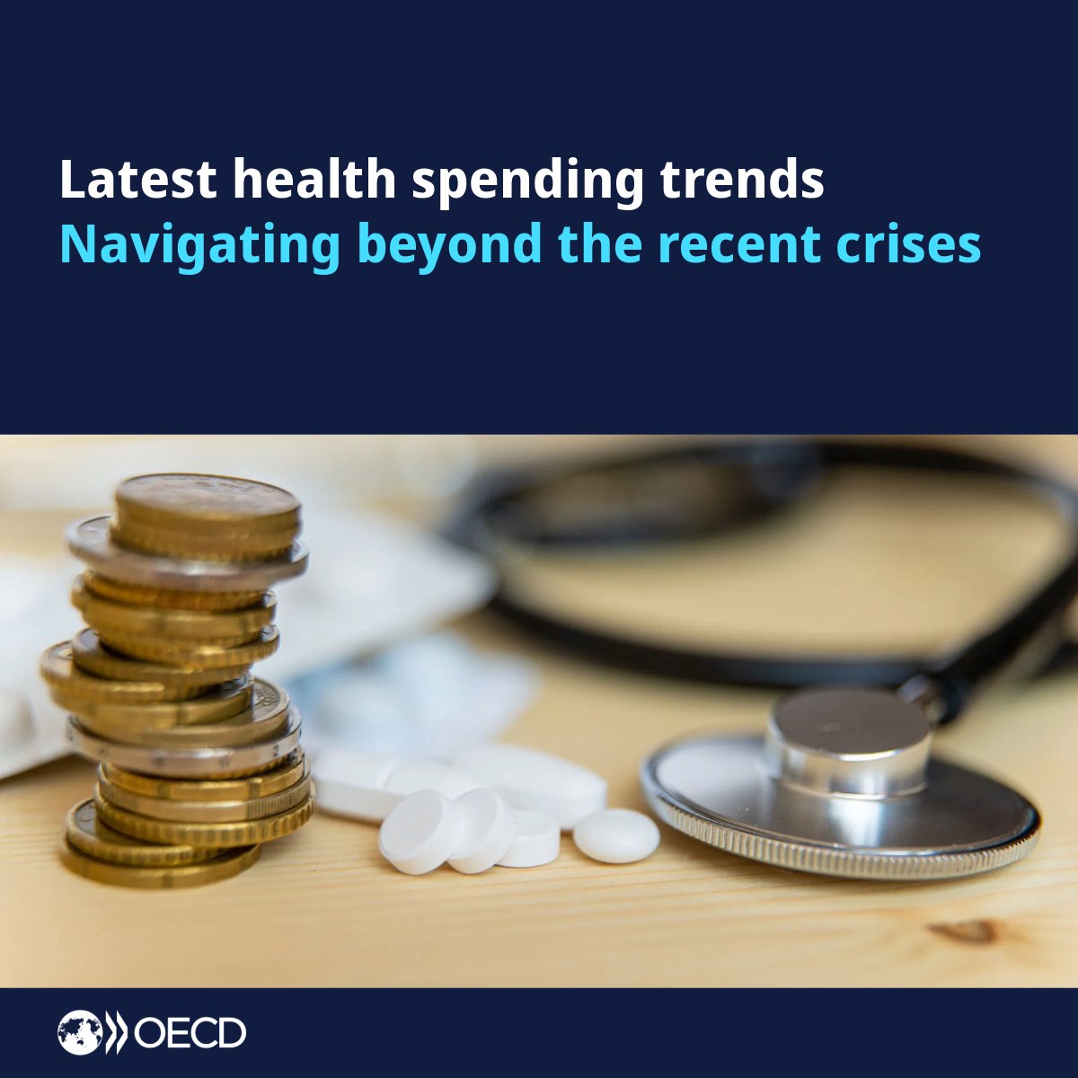 OECD_Social's tweet image. 🆕 OECD countries have faced significant economic and societal challenges over the last five years navigating the recent crises.  This policy brief looks at the latest trends in health spending and discusses what is driving the spending trajectory.

🔗 oe.cd/5RY