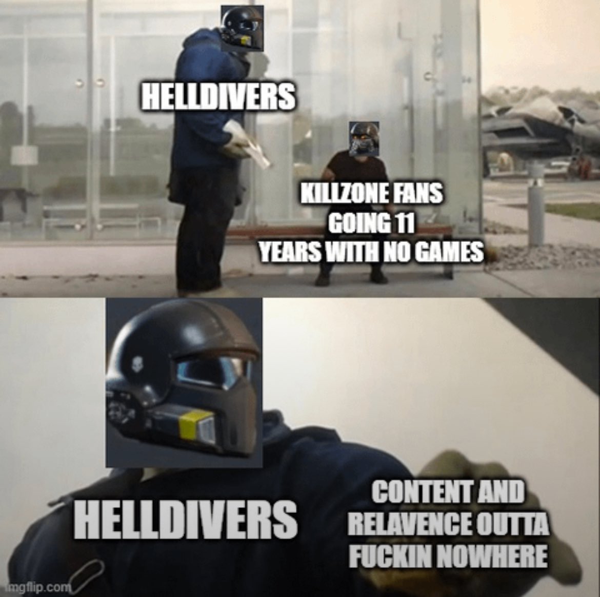 HD2Memes's tweet photo. KZ fans? How are we? #Helldivers2 https://t.co/M5dhUDtm7h