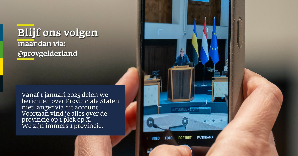 Provinciale Staten van Gelderland tweet media