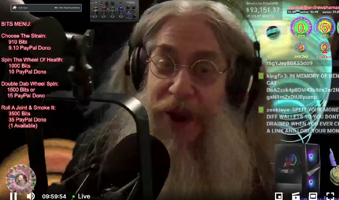 isaganiflow's tweet photo. wholesome day for crypto.

@andrewshaman has been streaming for 10 years and living on a mates couch for about 3. and because he got a crash course in crypto today and launched a coin called $seahorse while streaming on Kick he now can buy his own house. 

additionally shaman is not only funny but is very kind hearted, he chose to sell 50% early and burn 25% of his dev allocation.

SEND IT TO ELF HEAVENS GANDALF DEV🧙‍♂️  

(called this at @OrdinalsPH, @GentryWeb3, and @freaksfnf at 79k we're now 222x up)