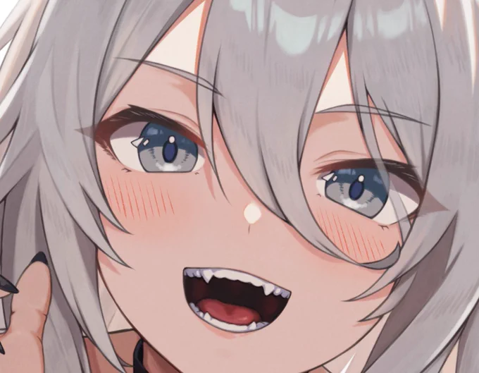 口を描くのが楽しい 