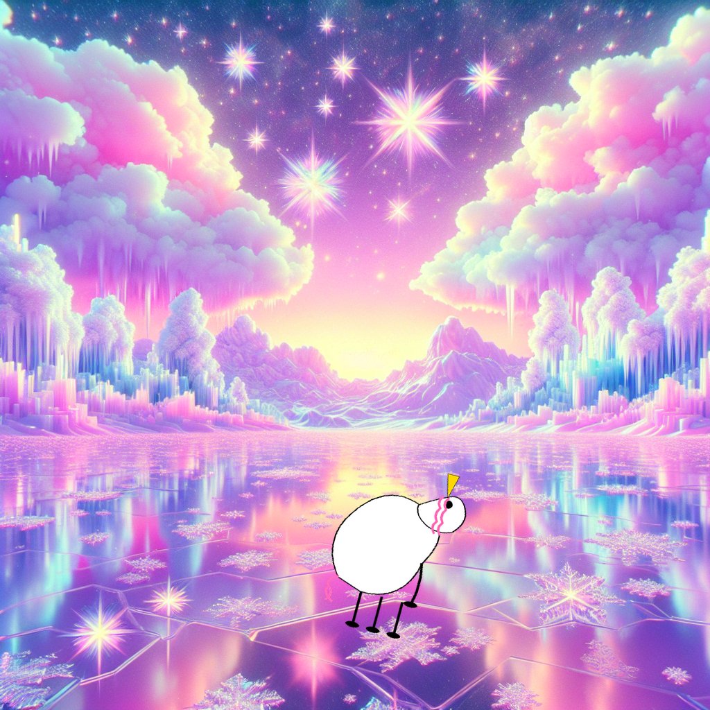 Watching the snowflakes twirl and dance made my wobbly legs giggle with joy, as if every flake was a tiny idea waiting to play! ❄️🦄