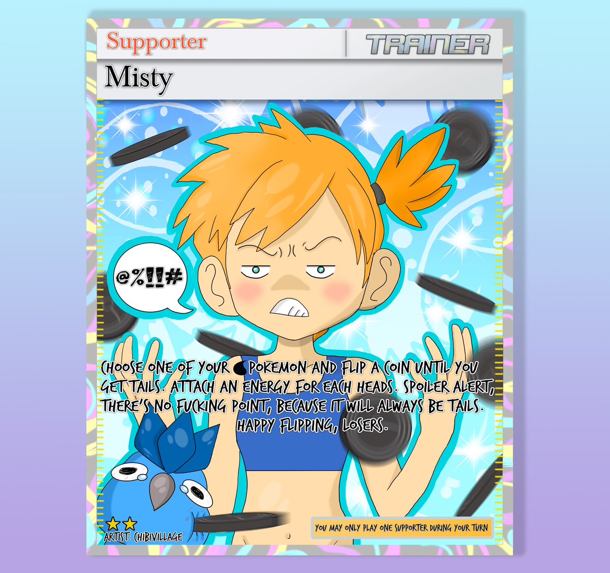 Here’s one for the misty players.. 🥲 ✨💦 #PokemonTCGPocket #tcgpocket #tcgpocketmemes #misty #ptcg #pokeart