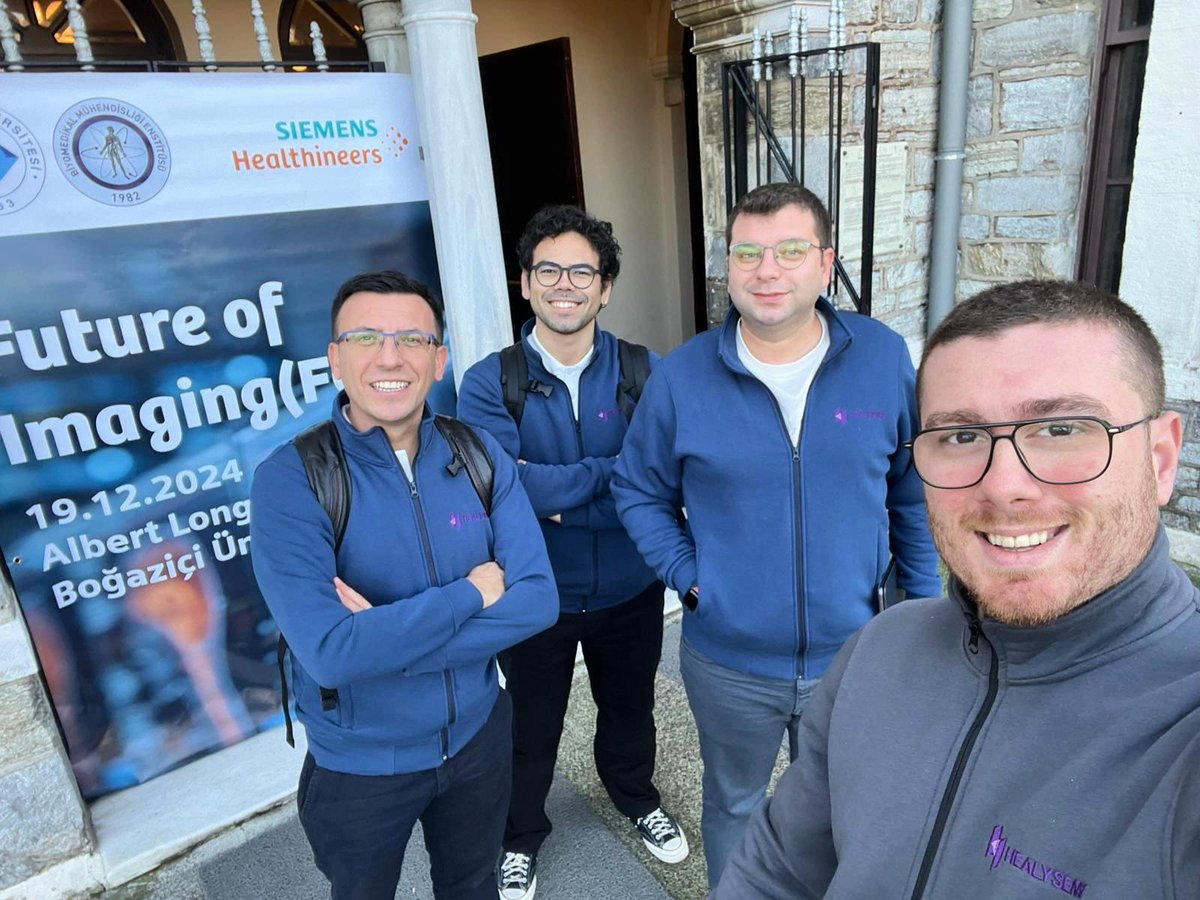 Healysense's tweet photo. 1st place in Future of Imaging hosted by @UniBogazici and organized by @siemenshealth Türkiye. @AortasensePro https://t.co/k0KqE7B7zA
