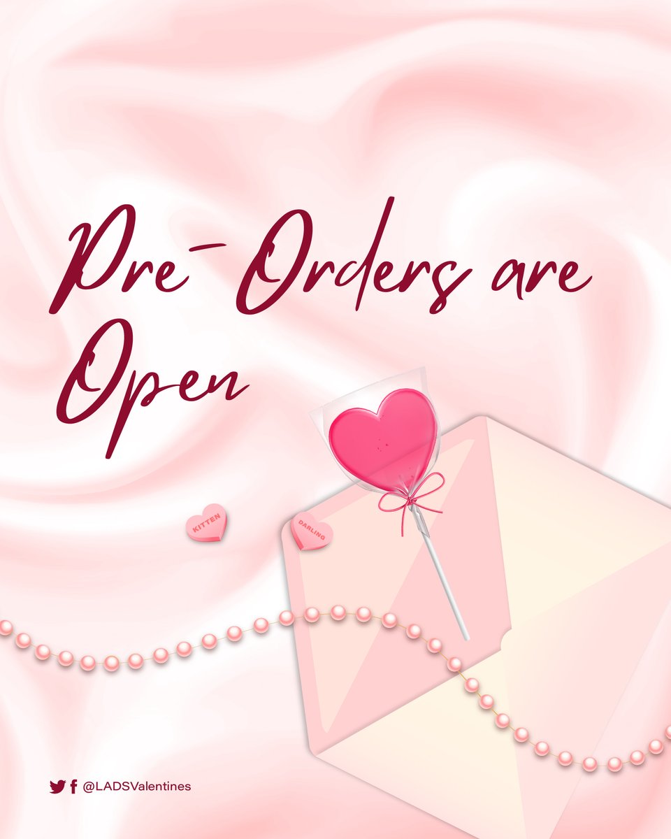 LADSValentines's tweet photo. 💋 REPOST: Pre-Orders 💋

You’ve caught our attention—100 followers, clear stickers added in every kit. Enjoy, kitten.

Local Orders 🇵🇭 https://t.co/E5j52gI3gV
International Orders🌐 https://t.co/lpsum1oQC3

#LusciousWarmthCSE #LoveandDeepspace #Xavier #Zayne #Rafayel #Sylus https://t.co/Ynjw9ODZnO