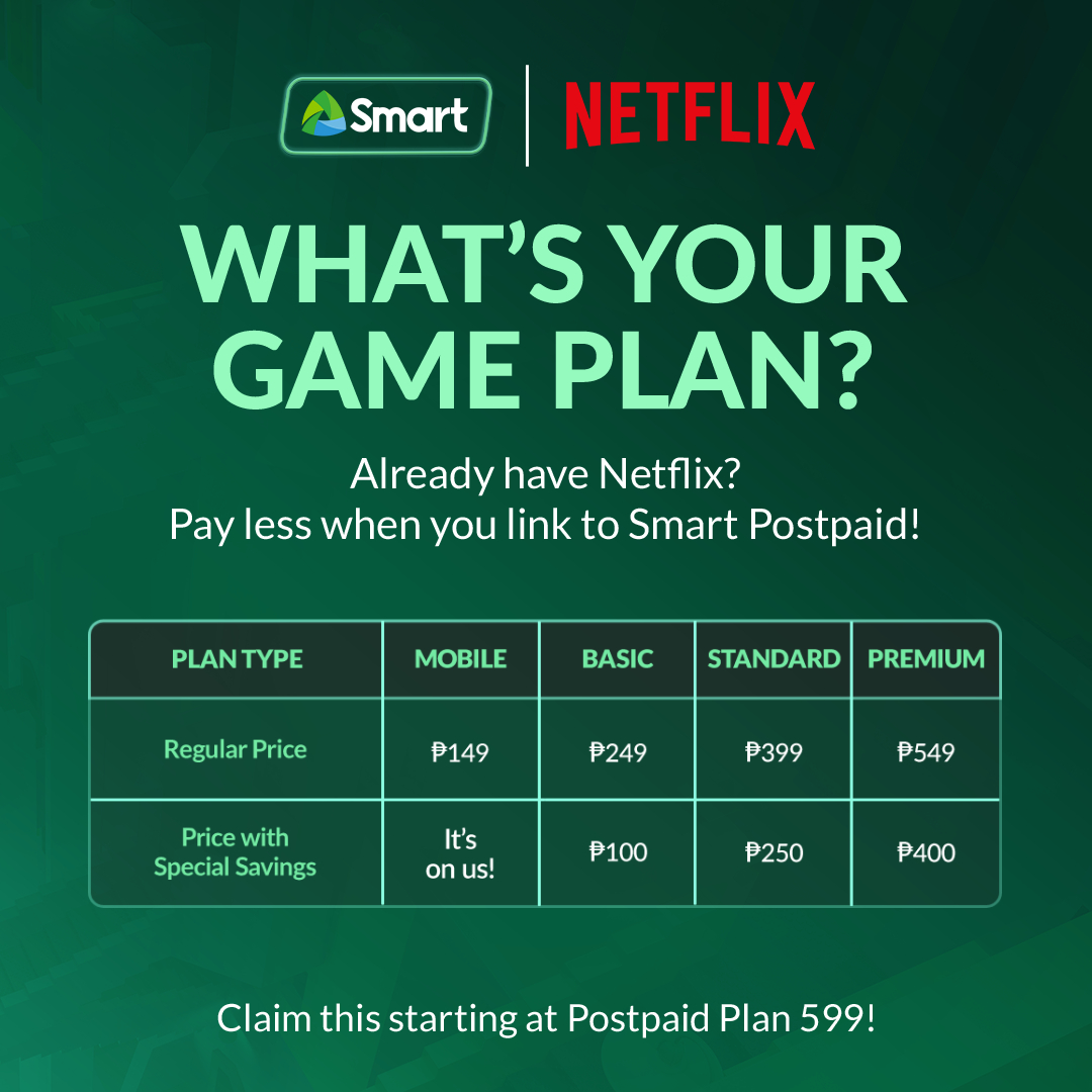 LiveSmart's tweet photo. Ready for the next round? 🦑
“Squid Game” Season 2 drops on December 26. Stream it wherever you are because with Smart Postpaid Plans+, you’ve got Netflix Mobile on us!
No eliminations here—just amazing entertainment. Apply now: https://t.co/Xw7dfdBhCd. #SmartNetflix https://t.co/dbdUpNVGMZ