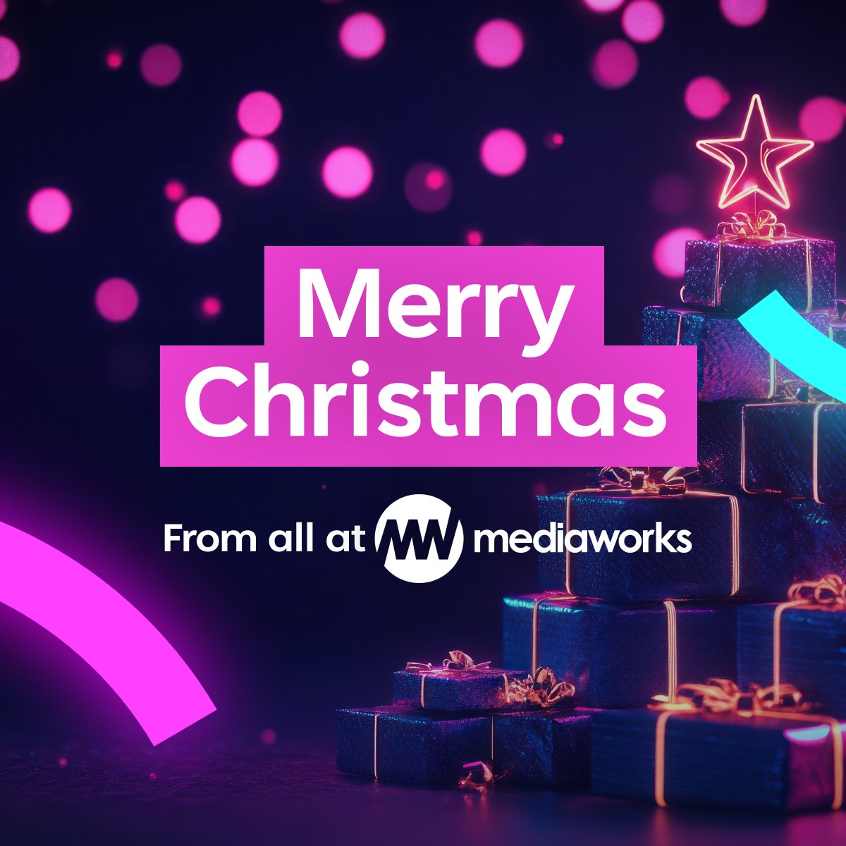 Merry Christmas and a Happy New Year from the Mediaworks team!🎄

We would like to thank all our clients, partners and friends for their continued support in 2024. Wishing you happiness in the new year!💗