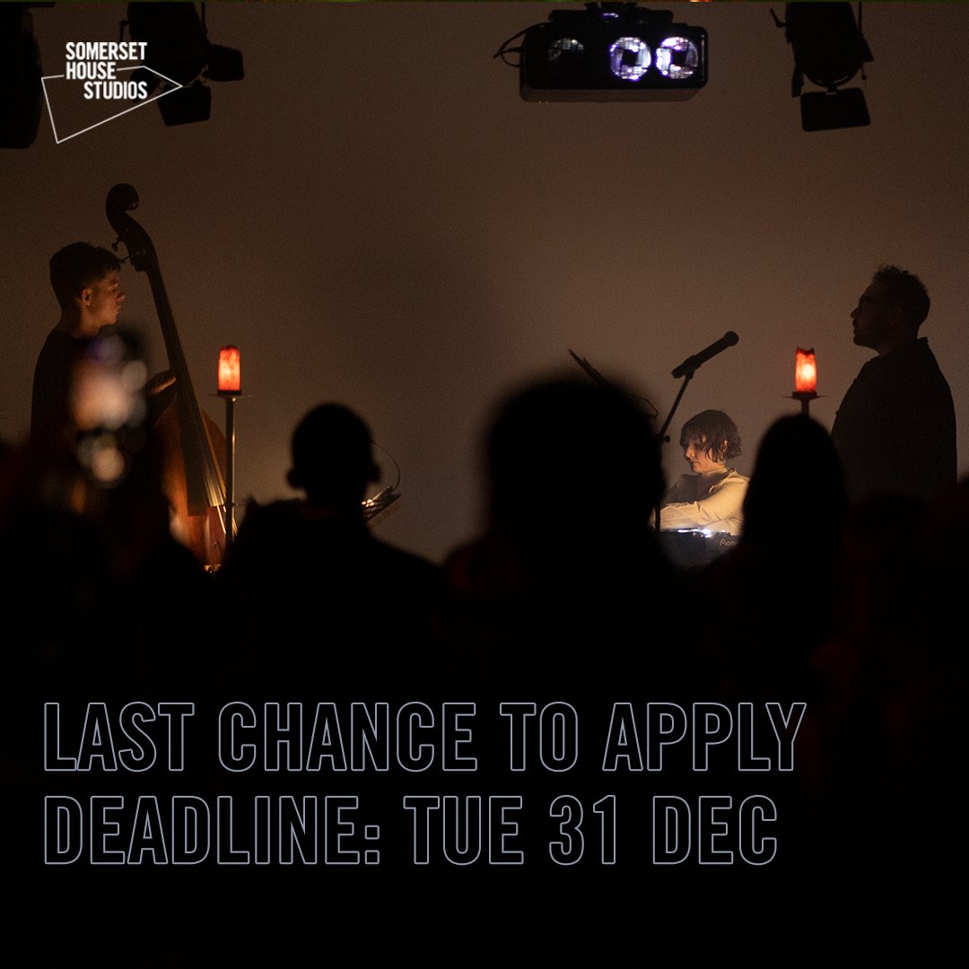 Somerset House Studios (@sh_studios_) on Twitter photo There’s still time to apply for the Somerset House Studios Assembly Residency. Artists will develop new live work to be presented at Assembly, the Studios’ bi-annual series of experimental music and performance, returning 2026. 
⌛ Deadline: 31 December: somersethouse.org.uk/somerset-house… There’s still time to apply for the Somerset House Studios Assembly Residency. Artists will develop new live work to be presented at Assembly, the Studios’ bi-annual series of experimental music and performance, returning 2026. 
⌛ Deadline: 31 December: somersethouse.org.uk/somerset-house…