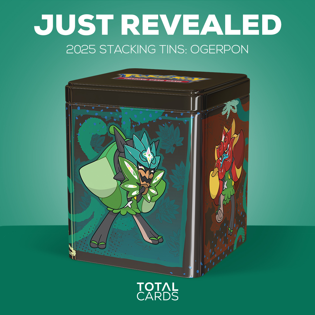 Pokemon have also revealed their 2025 Stacking Tins! These tins