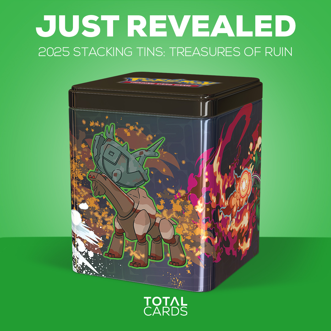 Pokemon have also revealed their 2025 Stacking Tins! These tins