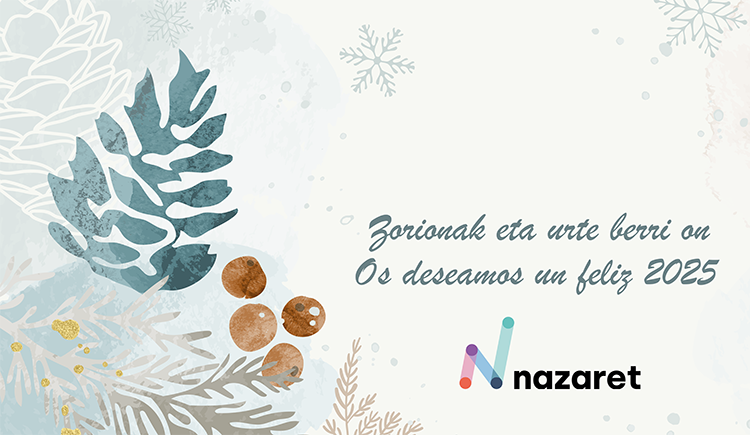 2025 oparoa eta Gabon zoriontsuak opa dizkizuegu
Os deseamos unas felices navidades y un próspero #2025
#Gabonak #gabonak2024