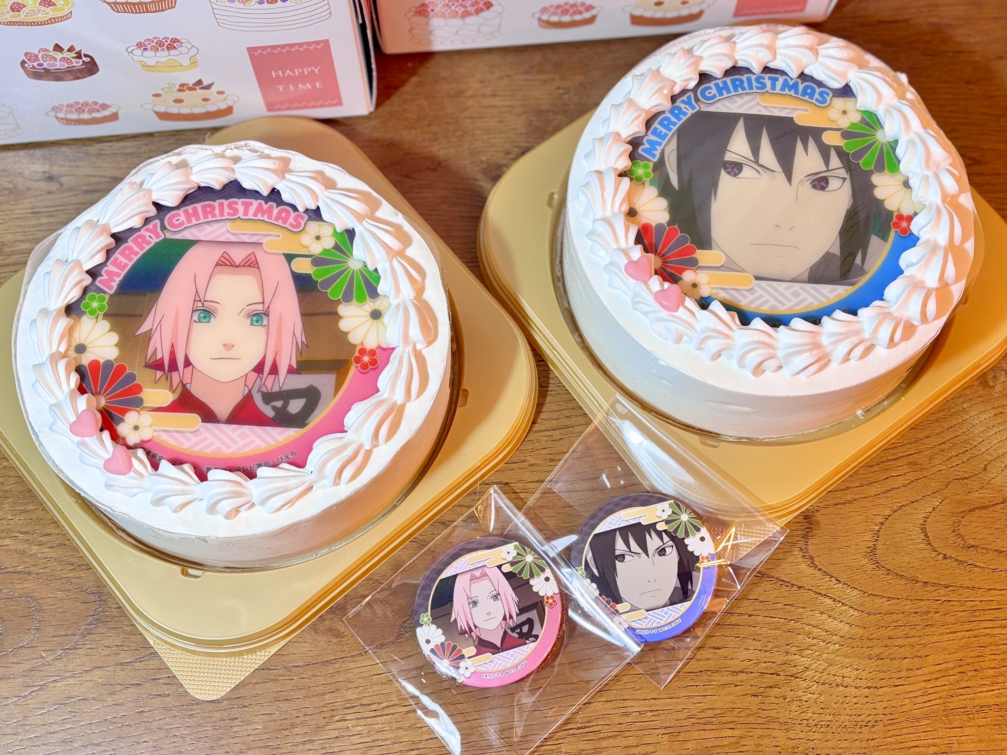 プリティーオールフレンズ　かなめ　缶バッジ　スイーツケーキ　クリスマス Xmasプリケーキ2024（たかはし 明）【特典缶バッジ付き】[TV