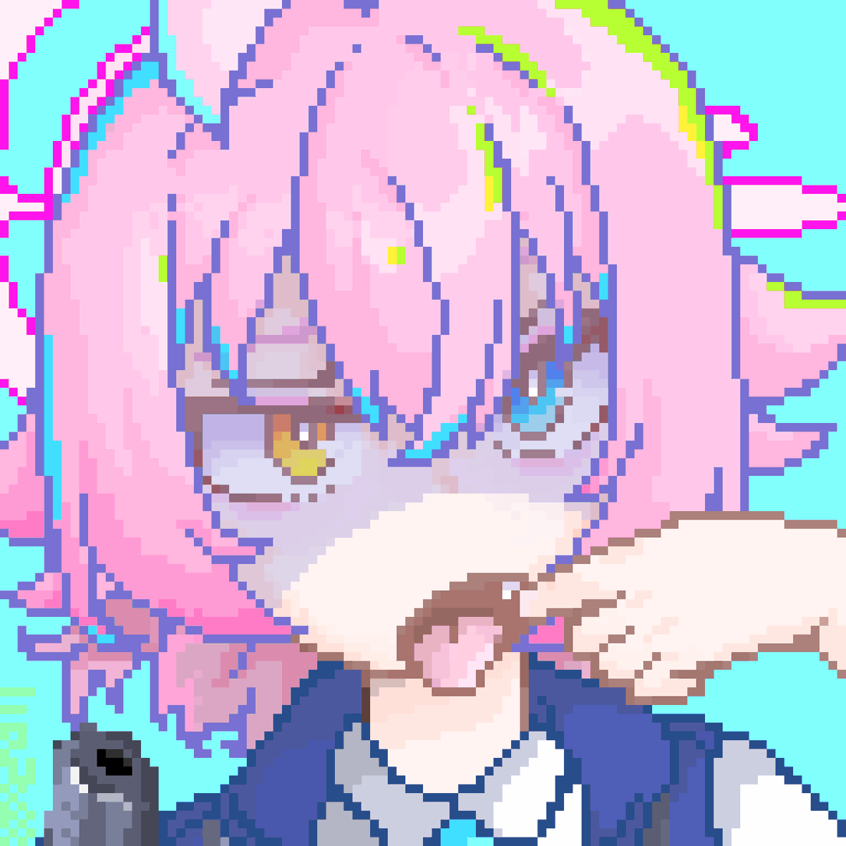 r1JmCuqDnz5Wf8i's tweet photo. Takanashi Hoshino 

#dotpict #pixelart #bluearch https://t.co/k9LN6x24wX