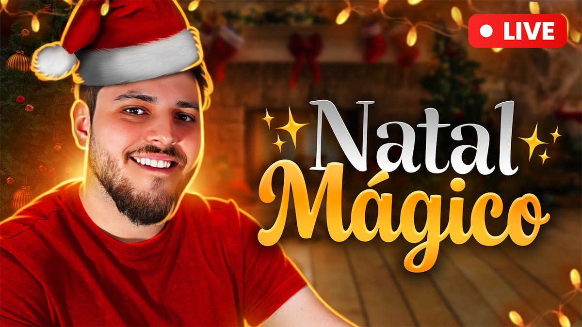 andremanentii's tweet photo. E COMEÇA AGORA O NATAL MÁGICO 2024! 🎄

Estamos ao vivo para a 10ª e última edição do Natal Mágico!

Bora arrecadar doações pra quem precisa, a ONG desse ano é a @amigosdobem!

🔴: https://t.co/7xiwtR5Afh
🟣: https://t.co/iEvmAsg2J3 https://t.co/hviNC36831