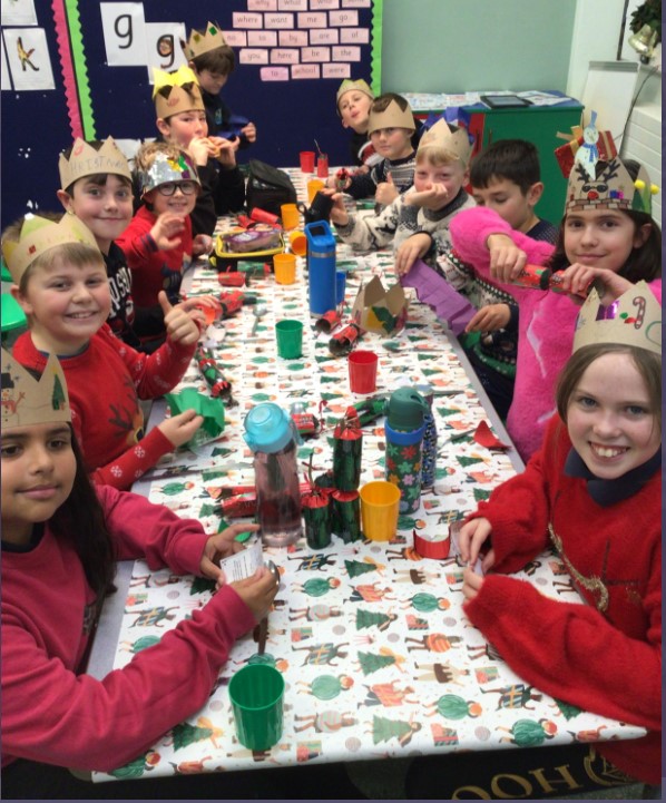 Christmas Assembly with Jeremy 
Christmas Lunch