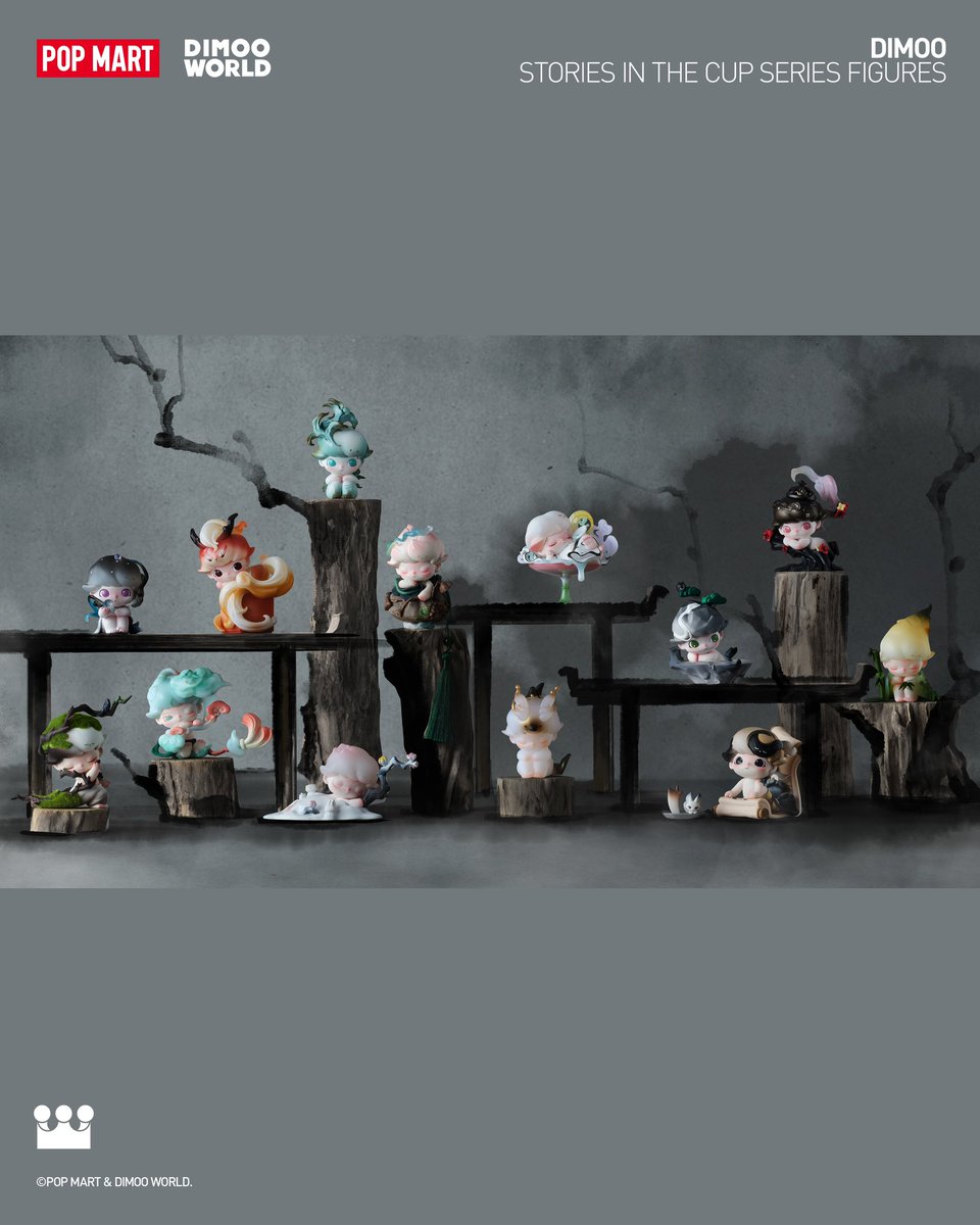 🆕DIMOO Stories in the Cup シリーズ 中国文化の繊細で魔法のような