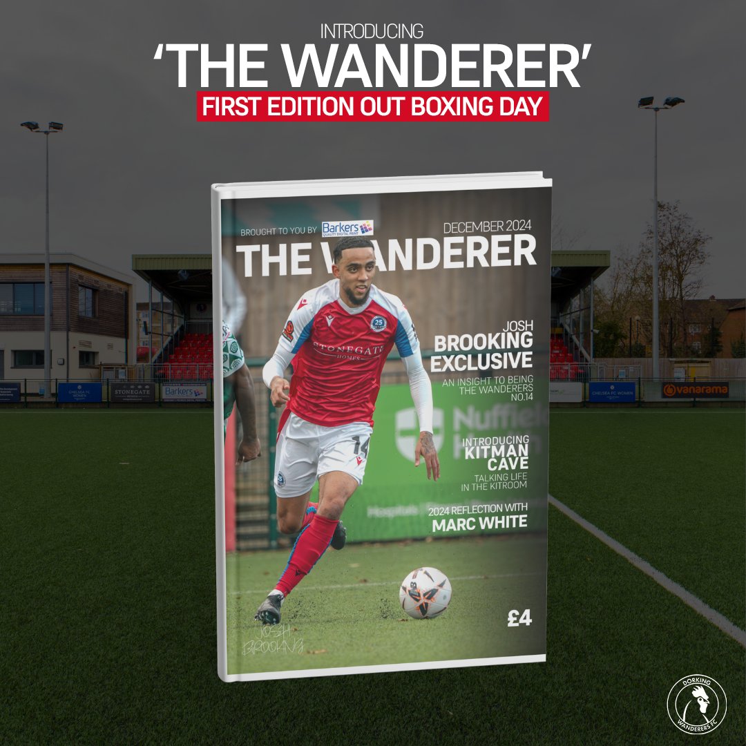 Introducing 'The Wanderer' 📘

Our first ever monthly magazine is here and will be available to purchase at Meadowbank on Boxing Day.

Content includes:
🔹 Exclusive interviews
🔹 Posters
🔹 Key stats
🔹 Recap on the season so far
 
&amp; much more!