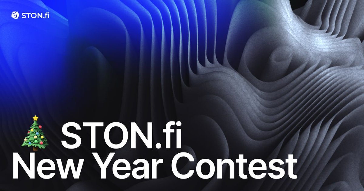 ston_fi's tweet photo. 📢 https://t.co/DiAb69er5l New Year Contest: Spread the Holiday Cheer!

🎉 The https://t.co/DiAb69er5l New Year Contest is here! Show off your creativity and win big this holiday season! 🎄💰 Prizes include 300 $STON and 6 [anti]glitch_2 #NFTs. 🏆

How to enter👇