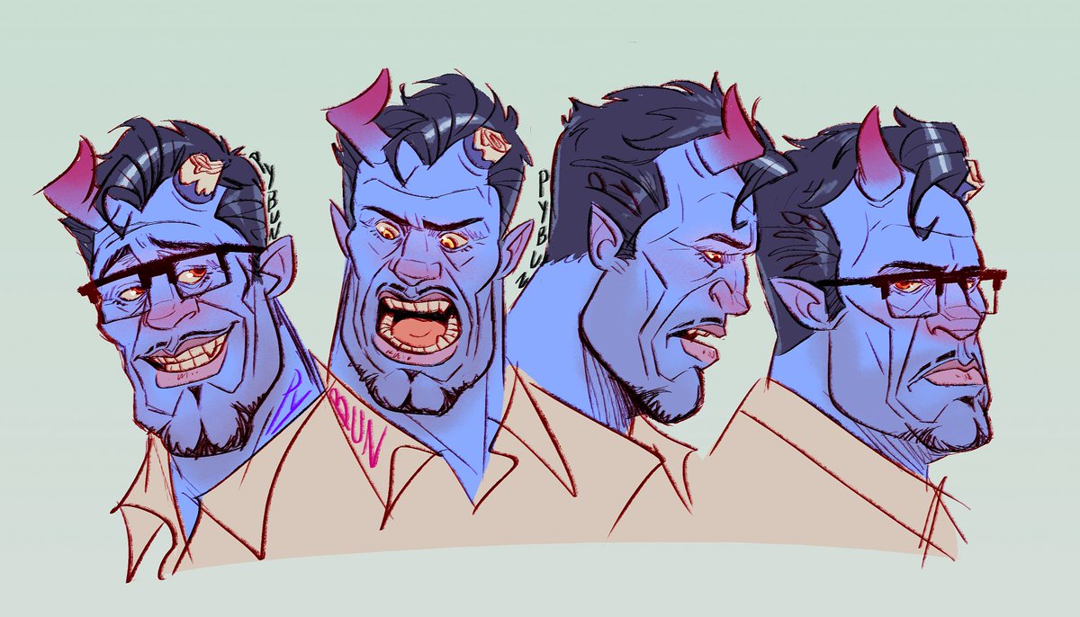 py_bun's tweet photo. the amount of lines on abrams face sparks so much joy to draw https://t.co/hcxgKUwKgQ
