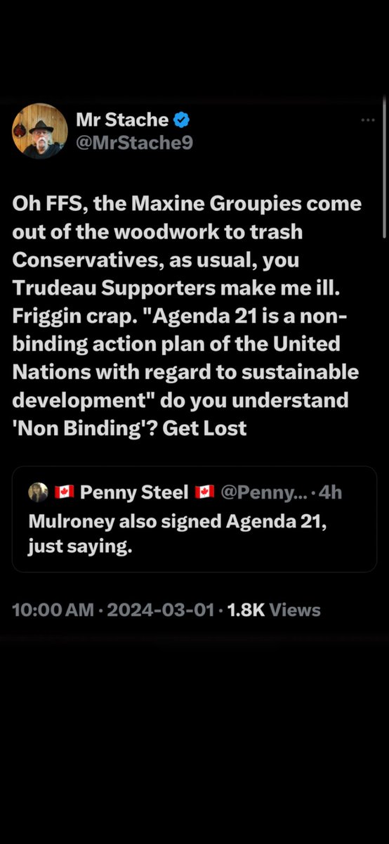 Harmony47383691's tweet photo. @BarkBarker3 @TransSplendor @DineshDSouza He’s A Piece Of Work Thats For Sure People Are Waking Up To His BS .. He Doesn’t Understand Trudeau’s Paris Accord Targets Go When He Goes Pierre Is Not Going To Do What The UN Tells Him He’s Denounced WEF WHO UN 2030 Agenda Etc ..
He Deserves A Chance Unlike #GrifterMax .. https://t.co/645mjTV2BJ