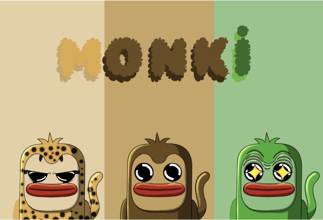 🎁 5 WL GIVEAWAY

Apechain ağında çıkacak olan <a href="/monkidotfun/">Monki</a> koleksiyonundan sizlere 5 adet WL veriyorum✨

5000 supply'a sahip ve mint price'ın düşük olacağını söylediler. Ağ üzerinde fee ücreti zaten yok denecek kadar az.

Art'lara gerçekten bayıldım, globalden çoğu kişi de