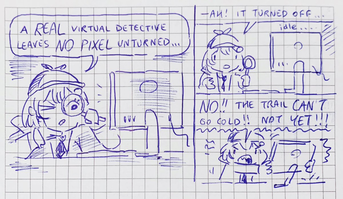 last work day of the year edition Office Notepad Doodle Comix #ameliart 