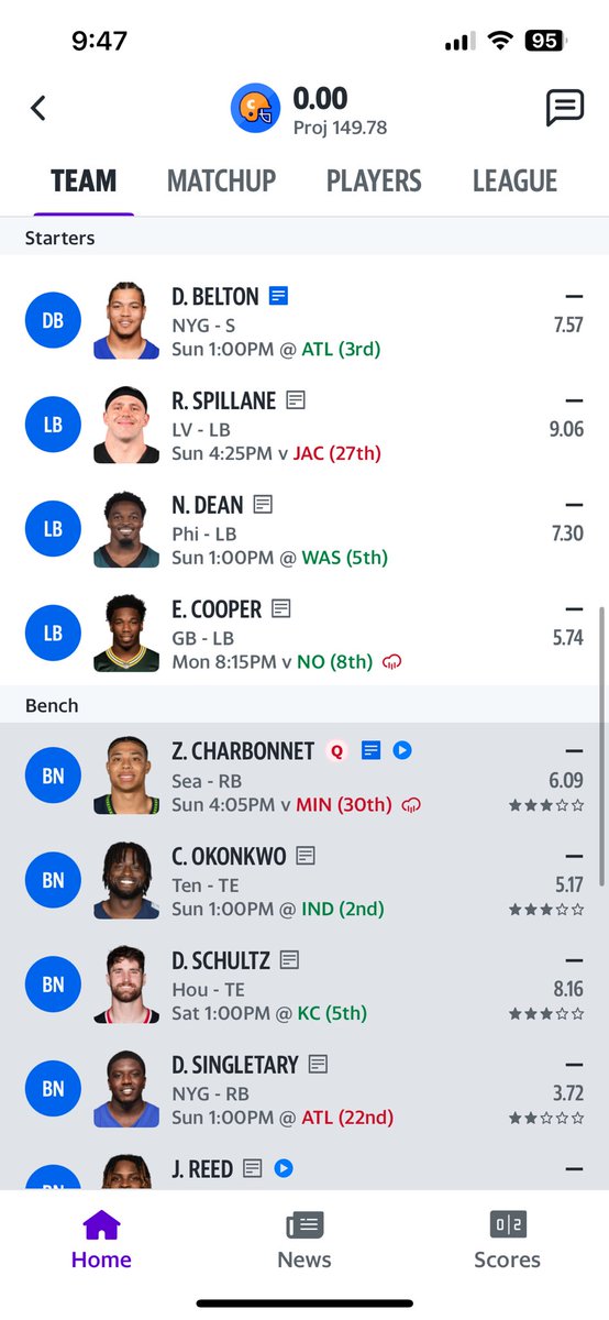 CeeMaur's tweet photo. @NFLFantasy https://t.co/6bwHYkqO1D