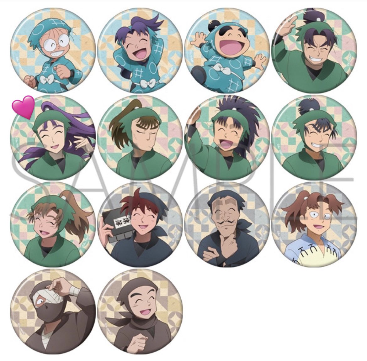 忍たま乱太郎　ただいま！忍術学園の段　山田利吉 缶バッジ まとめ売り 楽天市場】利吉 忍たま乱太郎 関連商品（ホビー）の通販 忍たま乱太郎